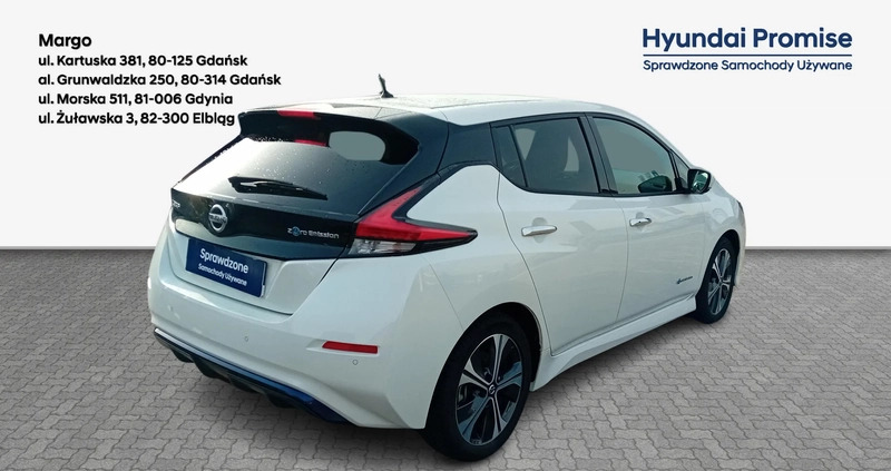 Nissan Leaf cena 71900 przebieg: 42100, rok produkcji 2018 z Praszka małe 137